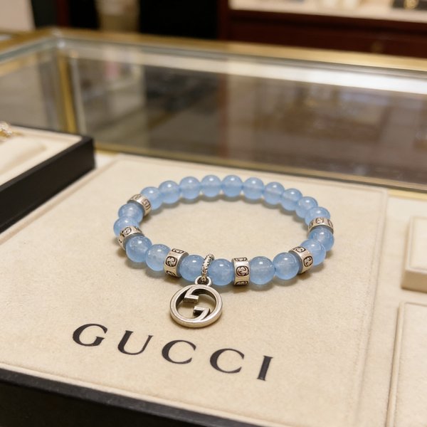 Gucci interlocking GG bead bracelet rep